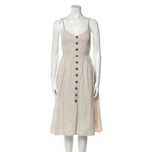 NWT Reformation Linen Dress